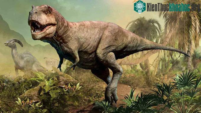 Mô phỏng khủng long bạo chúa T-rex.