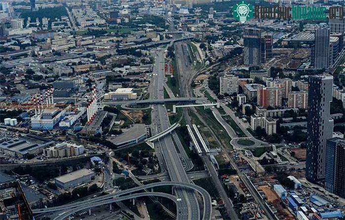 Một khu dân cư ở Moscow.