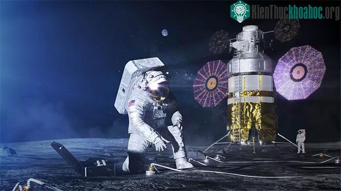 NASA nung nấu tham vọng đưa con người sinh sống, làm việc bền vững trên Mặt trăng.