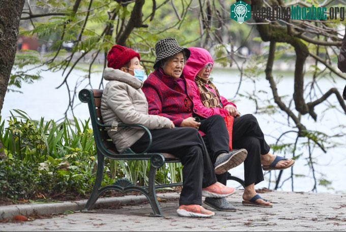 Người Hà Nội trong giá rét tháng 1/2024.