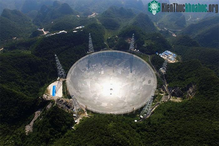 Kính viễn vọng Sky Eye đã phát hiện một loạt tín hiệu xung vô tuyến bí ẩn