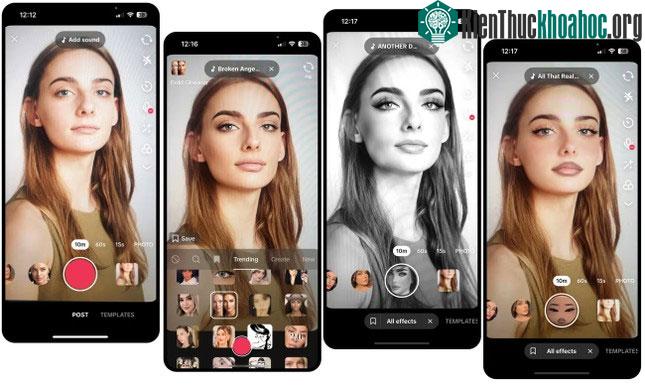 Bộ lọc hiệu ứng TikTok