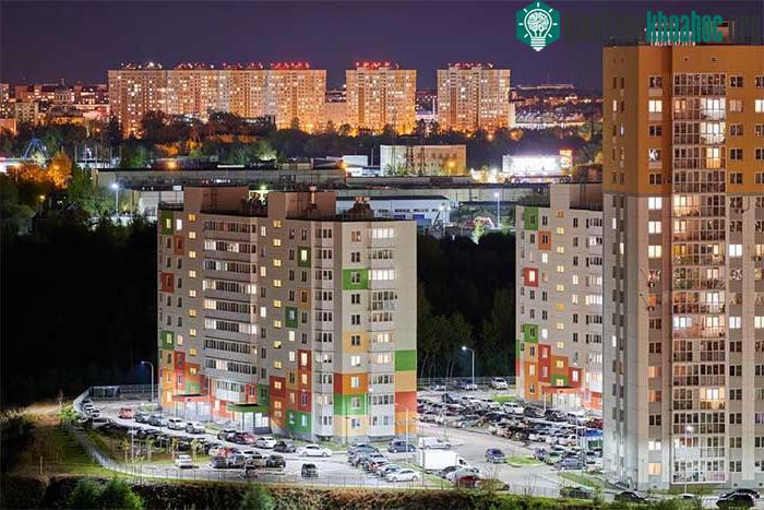 Nizhny Novgorod về đêm.