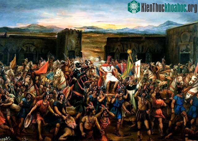 Đế chế Aztec vốn đã có những mâu thuẫn nội bộ sâu sắc giữa các thành bang.