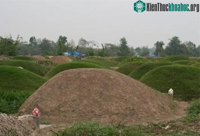 Những ngôi mộ phổ biến thường thấy.