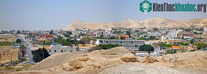 Jericho nằm trong ốc đảo Wadi Qelt ở thung lũng Jordan.&nbsp;