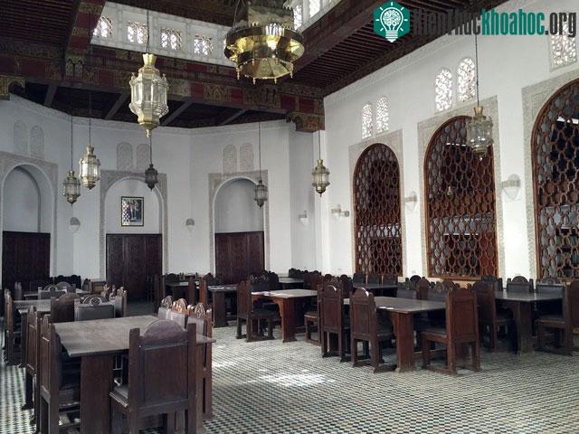Bên trong Thư viện Al-Qarawiyyin