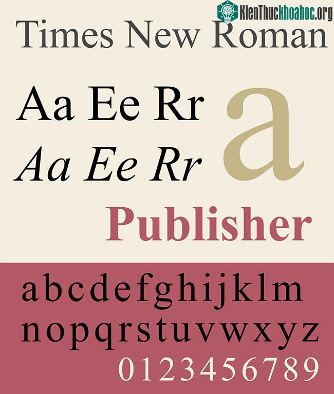 Từ bảng tỷ số Euro 2024: Vì sao ai cũng ghét font chữ Times New Roman? ảnh 2
