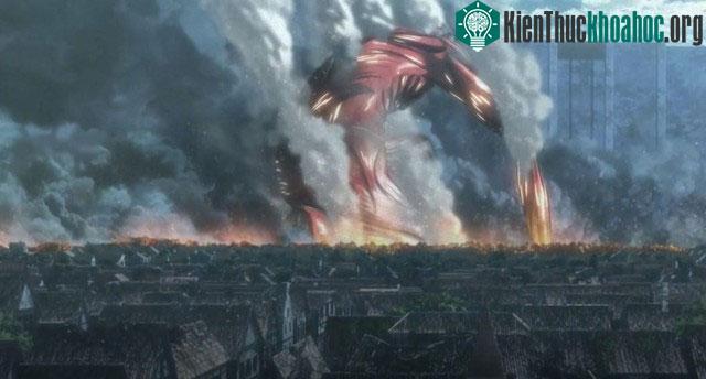 Sơ tán khỏi khu vực nguy hiểm là điều tối quan trọng khi Titan xuất hiện.