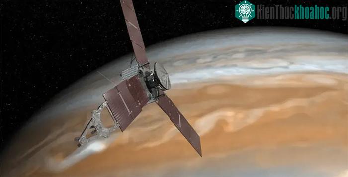 Tàu vũ trụ Juno khám phá sao Mộc.