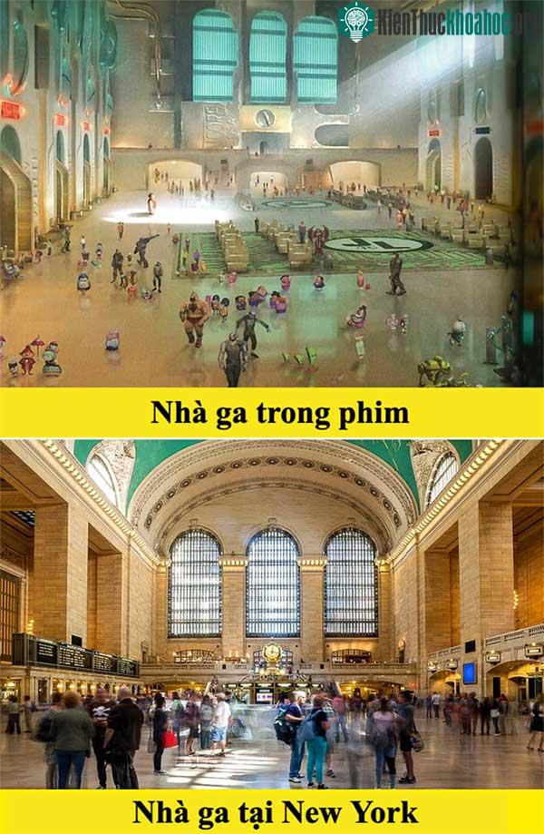 Khung cảnh nhà ga trong&nbsp;Wreck-It Ralph