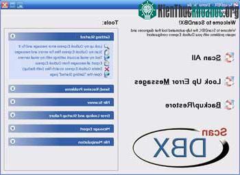 ScanDBX: bạn đồng hành tuyệt vời của Outlook Express ảnh 0