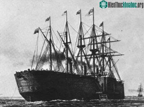 Tầu Great Eastern dài hơn 180 mét, trọng tải 18,900 tấn&nbsp;(Ảnh: arnygrimbear)