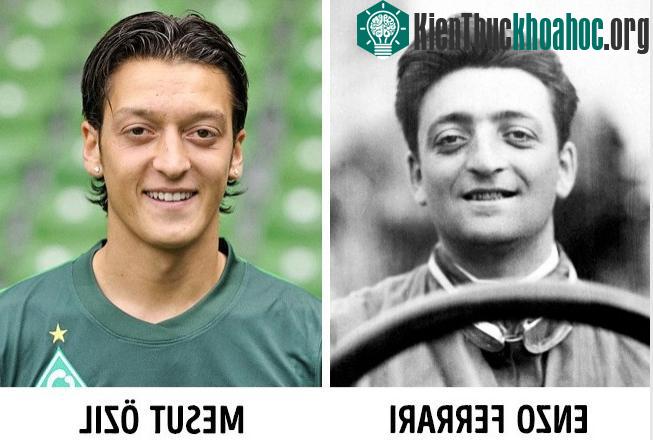 Trường hợp giống nhau đến kỳ lạ của Enzo Ferrari và Mesut Özil