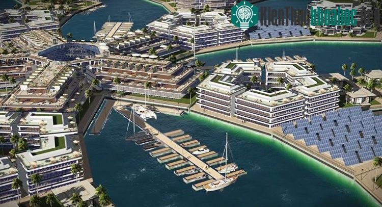 Dự án thành phố nổi đầu tiên ở Thái Bình Dương.