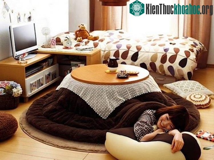 Những chiếc bàn sưởi Kotatsu độc lạ
