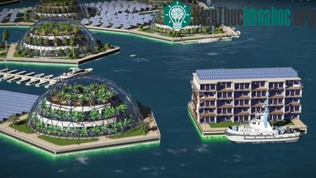 Sắp có thành phố nổi đầu tiên trên thế giới