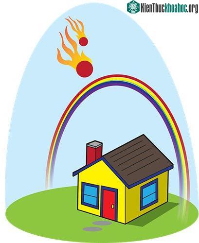 Một ngạn ngữ cổ nói rằng ngôi nhà nào bị cầu vồng bao phủ như mái vòm trên đầu sẽ sớm bị tai họa