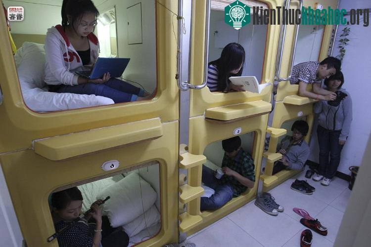Những căn phòng siêu nhỏ như thế này rất thịnh hành ở Nhật.