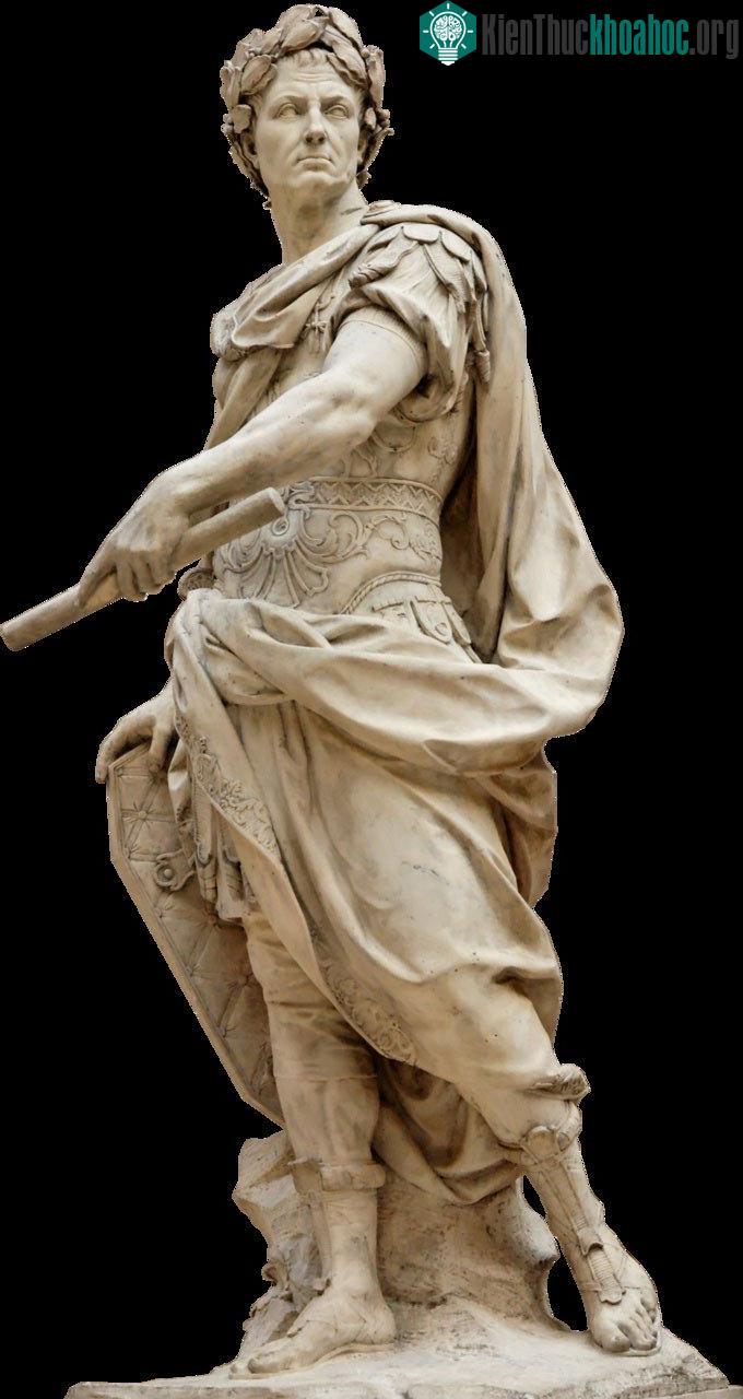 Julius Cesar - người chinh phục gần như toàn bộ Châu Âu thời bấy giờ.