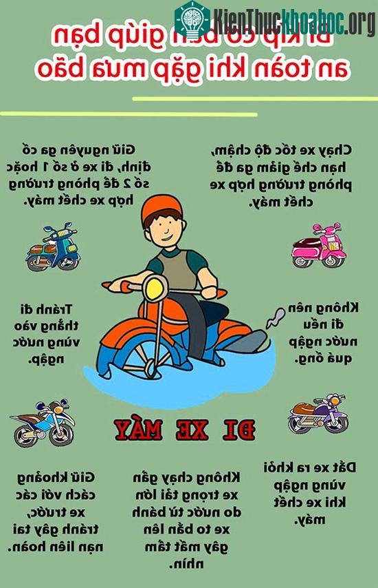 Bí kíp giúp bạn an toàn khi ra đường ngày mưa bão ảnh 0