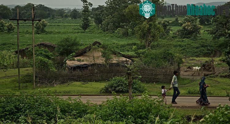 Một ngôi làng ở huyện Khargone, Ấn Độ. (Nguồn: Sputnik).