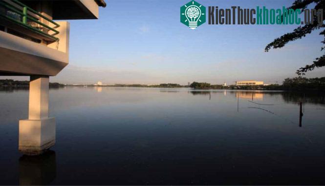 Một hồ chứa chống ngập ở Bangkok - (Ảnh: Cơ quan Quản lý đô thị Bangkok).