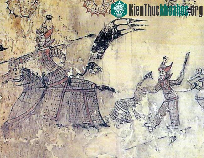 Một trong những bản vẽ miêu tả Silla