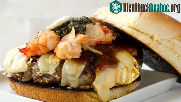 Chiếc bánh Douche Burger trị giá 666 USD.