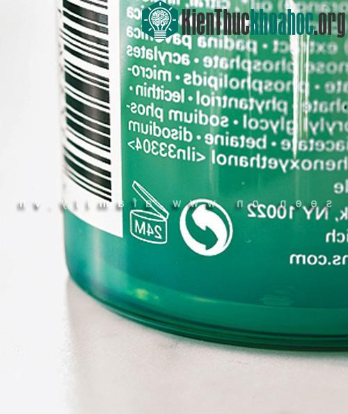Phần ghi hạn sử dụng của các loại mỹ phẩm nước ngoài.