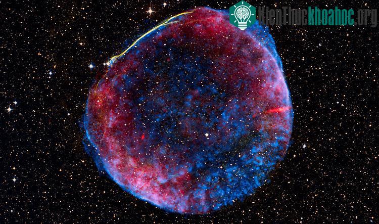 Siêu tân tinh SN-1006. (Ảnh: NASA).