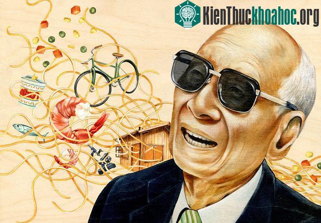 Momofuku Ando - huyền thoại mỳ ăn liền của Nhật Bản.