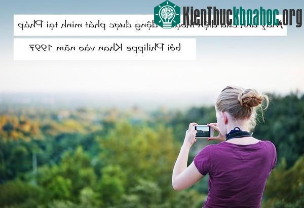 Ngày nay, nhiều bức ảnh chụp bằng điện thoại di động cũng đẹp không kém chụp từ máy ảnh.