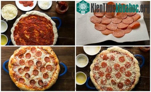 Pizza pepperoni là loại bánh pizza truyền thống được nhiều người ưa thích nhất.