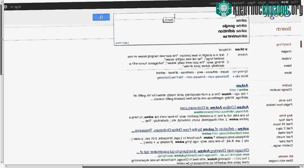 Google bị nghiêng
