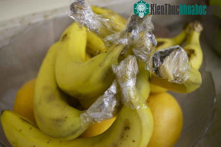 Giữ chuối tươi lâu