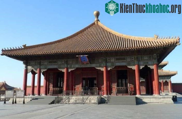 Điện Bảo Hòa trong Tử Cấm Thành.