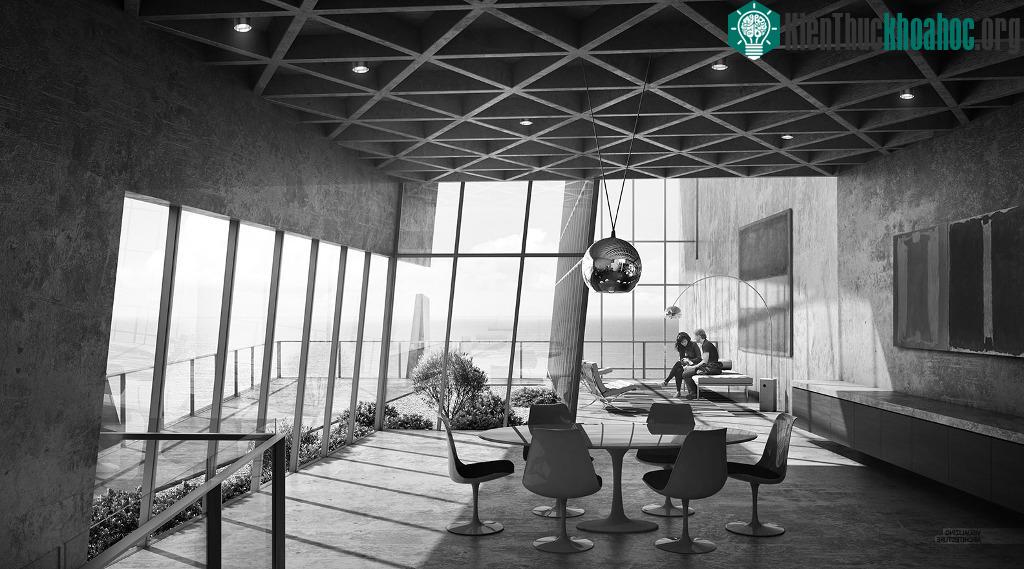 Hogrefe muốn du khách ở tại khu nghỉ dưỡng Cliff Retreat được chiêm ngưỡng khung cảnh ngoạn mục nhất.