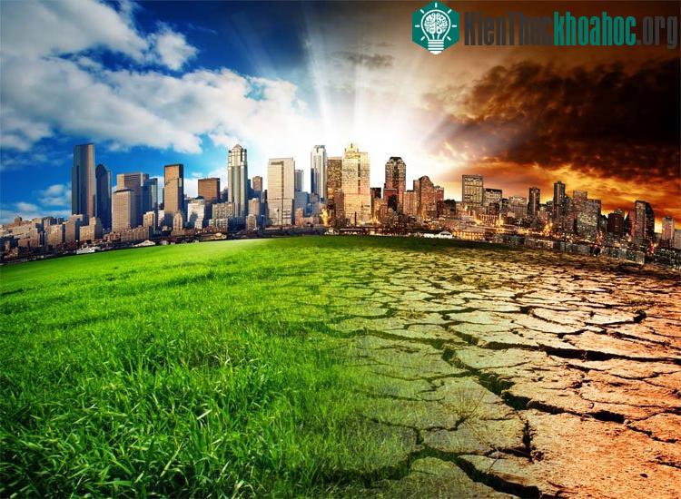 Khí hậu Trái Đất đang thay đổi, một phần là do tác động của con người.