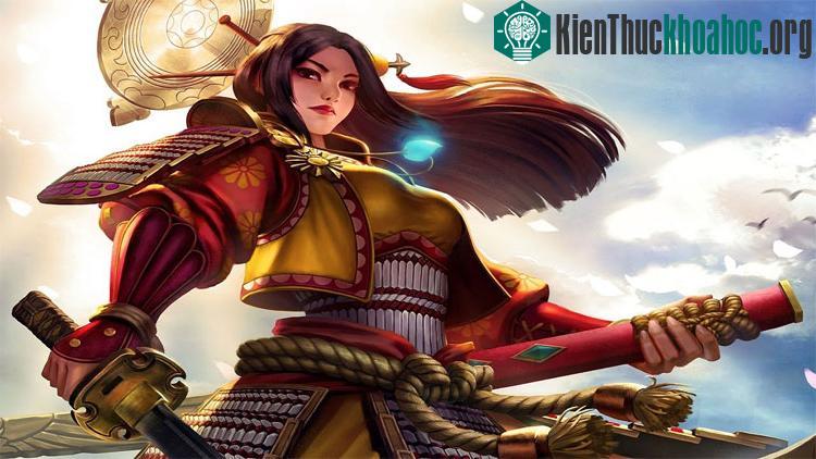 Nữ thần Mặt Trời Amaterasu.