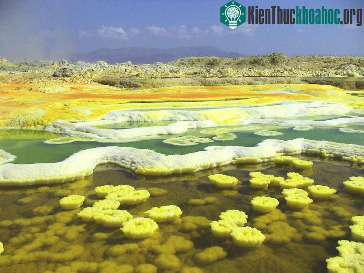 Danakil Depression ở Ethiopia