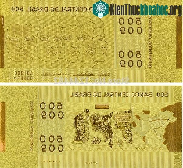 Đồng 500 cruzeiro Brazil