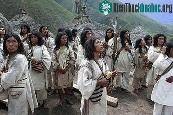 Người Kogi đều mặc trang phục giống nhau