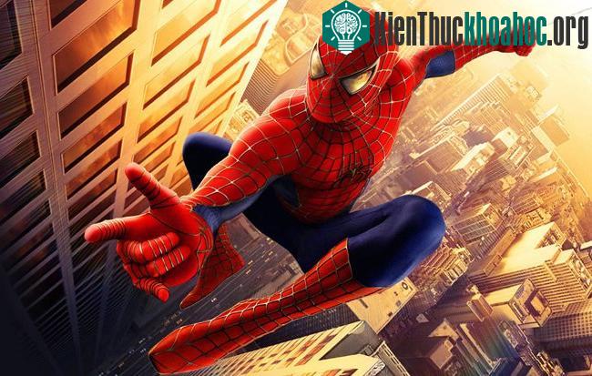 Người nhện dùng tơ để di chuyển giữa các tòa nhà cao tầng. (Ảnh: Marvel).