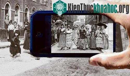 Cảnh tượng cách đây một trăm năm có thể sẽ như&nbsp;thế này qua camera của iPhone - (Ảnh: The Sun)