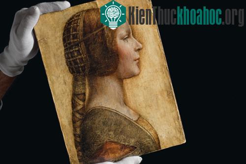 Bức chân dung La Bella Principessa được bán giá 20 triệu USD năm 1998. (Ảnh: NG)