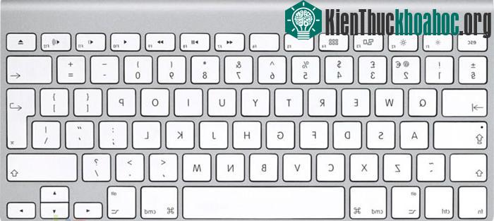 Bàn phím AZERTY của người Pháp.