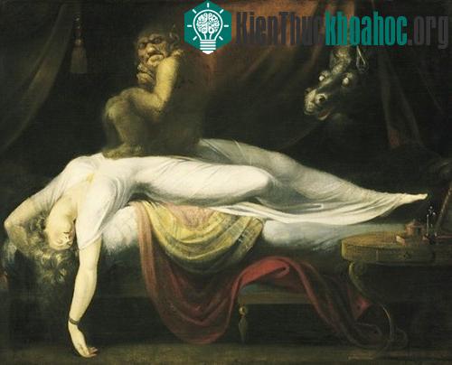 Những hình ảnh quái dị thường xuất hiện khi bị bóng đè. (Ảnh: Henry Fuseli)