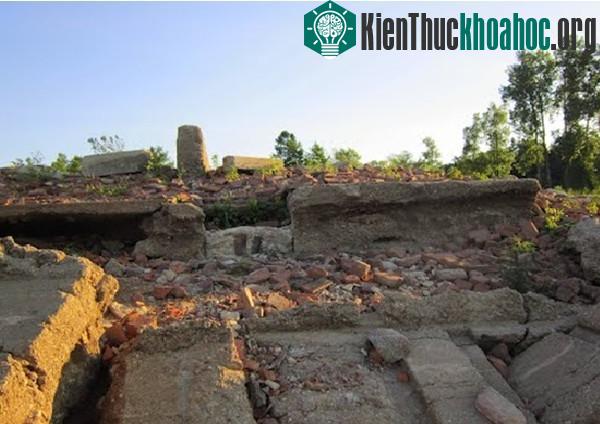 Nền móng của một công trình tại thành phố Monument