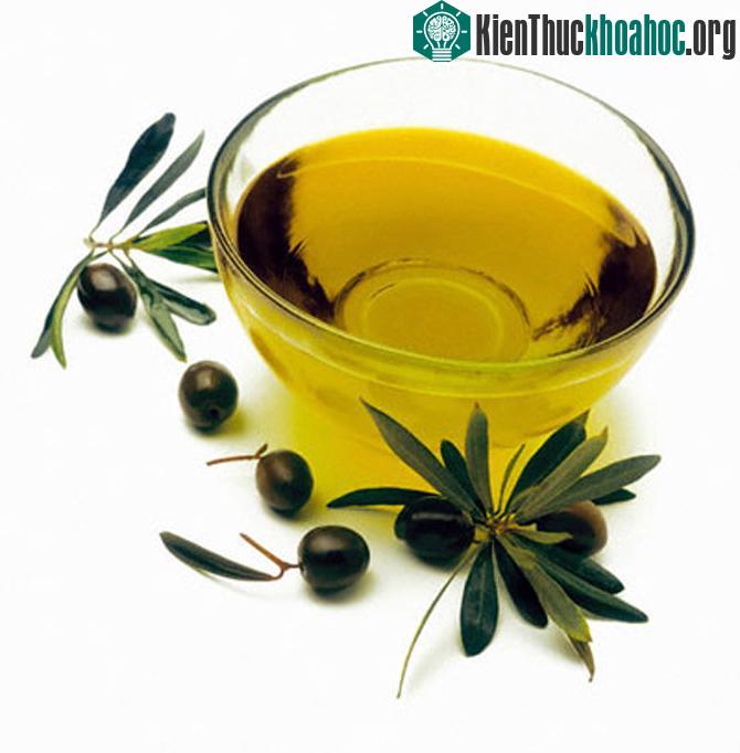 Bôi trơn với dầu olive